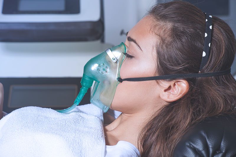 nasal oxygen mask